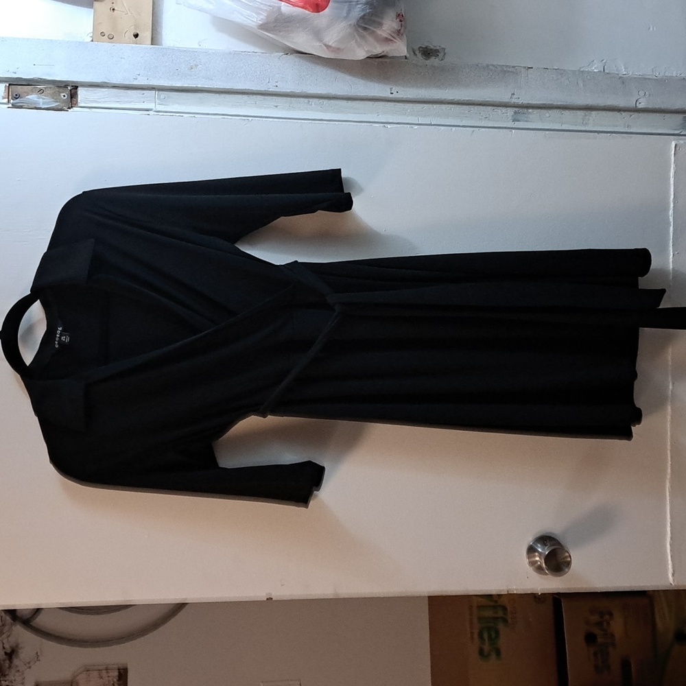 George Black dress  with belt size 12/14 large